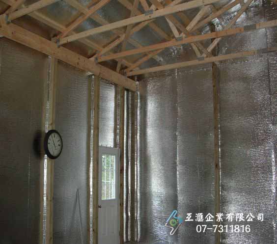 木結構_牆面隔熱 2